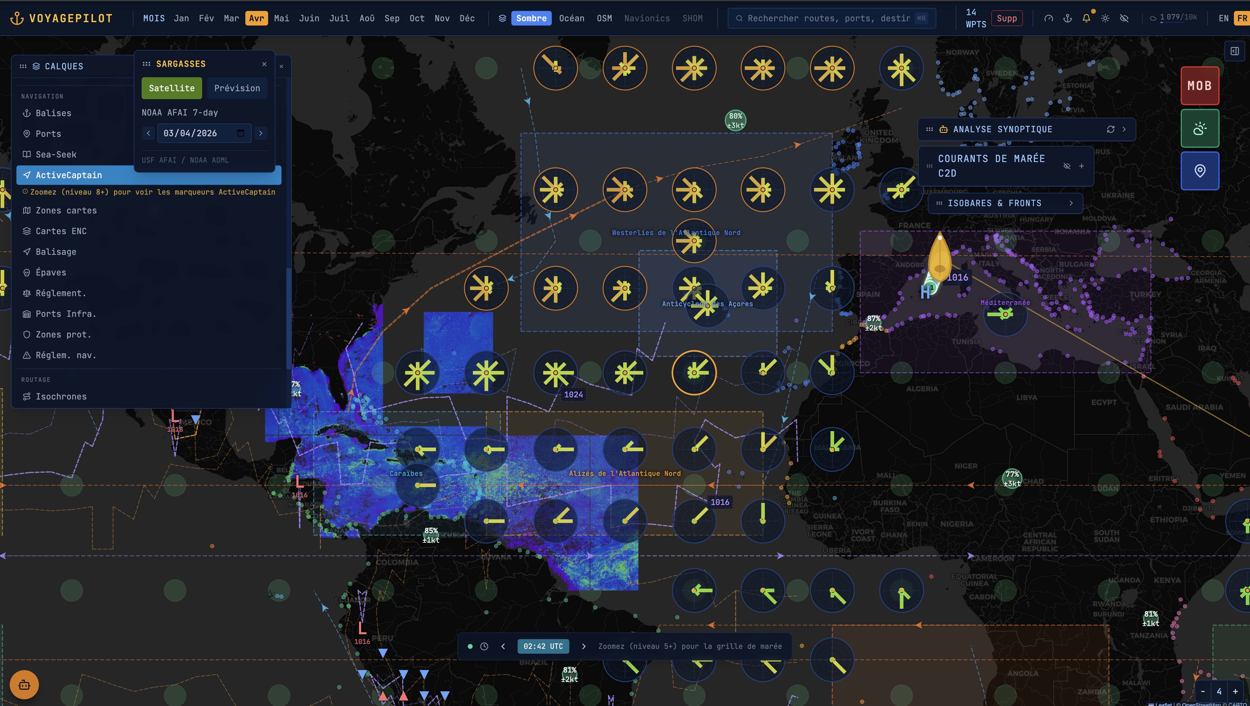 47+ calques cartographiques